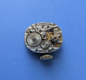 VINTAGE LADIES HAMILTON 750 WRISTWATCH MOVEMENT RUNNING - Picture 1 of 2