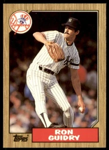 1987 Topps Tiffany Ron Guidry New York Yankees #375 - Bild 1 von 2