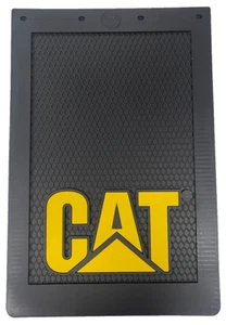CAT MUDFLAPS 12X18 INCH (Single); CATERPILLAR MUD FLAP; MUDFLAP; 4x4; 4WD; UTE - Picture 1 of 6