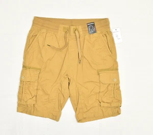 NEU Southpole Herren Cargo Shorts Kordelzug feste Baumwolle braun Gr. XL - Bild 1 von 8
