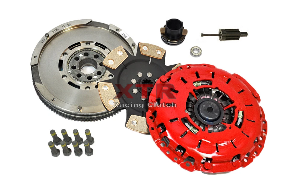 KIT EMBRAGUE XTR STAGE 4 + VOLANTE LUK DMF PARA 99-00 BMW 328i 328ci E46 528i E39 Z3 Foto 1 de 4