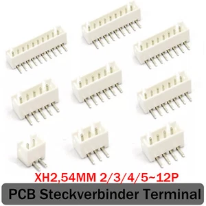 XH2,54mm JST 2Pin ~ 12 Pin 90° Grad Winkel Steckverbinder Kabel Terminal - Bild 1 von 14