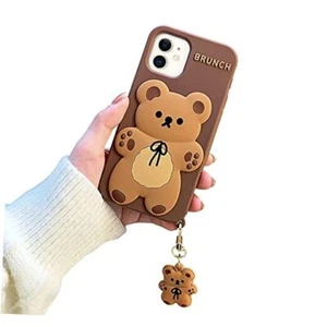 Design Case 3D Cartoon Animal Character Soft Silicone Kawaii for iPhone 11 - Picture 1 of 7