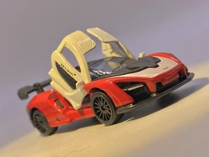 Majorette🔥McLaren Senna Red White Racing Cars -1:64- - Picture 1 of 13