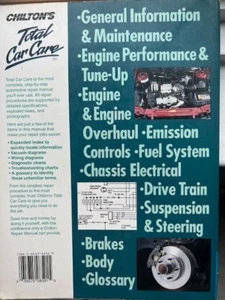Manual de reparación de Chilton's Honda Accord/Civic/Prelude 1973-83 (8591) como nuevo - Imagen 1 de 2