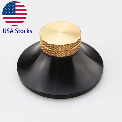 Disc Stabilizer Record Weight Turntable LP Vinyl Clamp Vibration Damper POM - Image 1 of 4