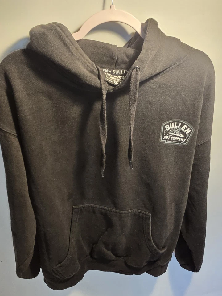 Sullen 男式艺术集体套衫连帽衫标志连帽重型 bilt2last 街头服饰 — 第 1/4 张图片