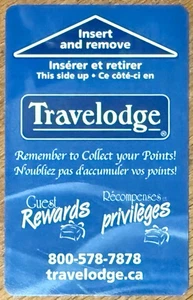 KANADA KEY HOTEL TRAVELODGE VERSO 1 KEY KARTE KARTE CARD KARTE KARTE - Bild 1 von 2