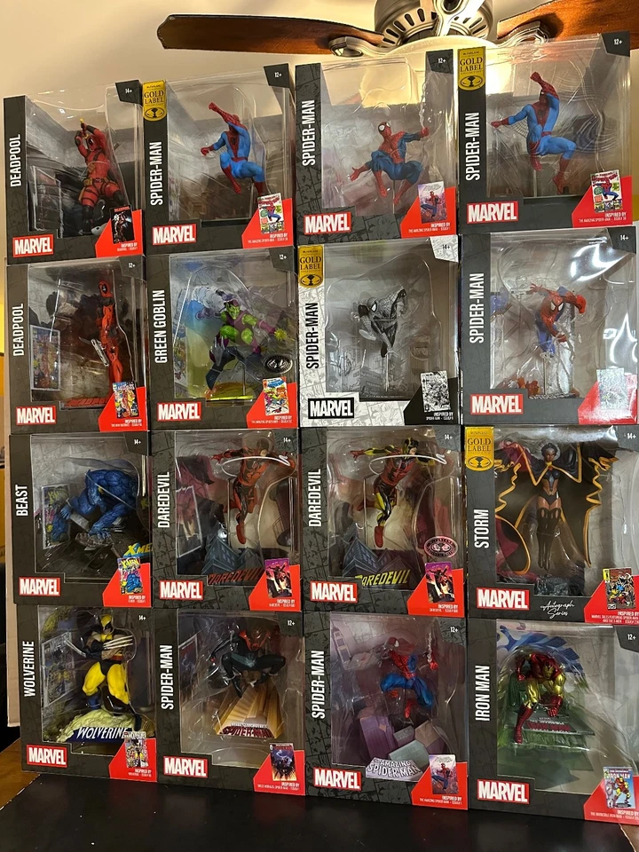 McFarlane Toys Marvel Posed Figures (Select One) 1:10 Scale - Image 1 of 1