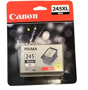 Canon 245 XL High Capacity Genuine Black Ink  Cartridge - New Sealed  - Picture 1 of 3
