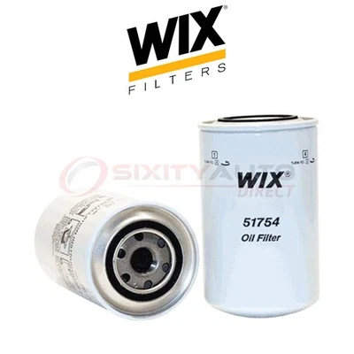 WIX Engine Oil Filter for 1991-1993 Ford LA8000F 7.8L L6 - Filtration System wn - Image 1 of 4