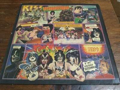 KISS DESENMASCARADO UNMASKED VINYL  EX -Rare RECORD ARGENTINIAN SPANISH ORIGINAL - Image 1 of 4