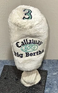 Callaway Big Bertha S2H2 3W Wood Head Cover Headcover Vintage Cheap - Picture 1 of 8