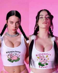 Billie Eilish Billionaire Bunny 16x20 Poster Print Pink Pin-up Sexy Picture Babe - Picture 1 of 1