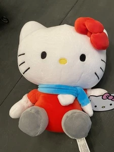 Hello Kitty Holiday 10" Plush Stuffed Animal Holiday Decor NWT - Picture 1 of 13