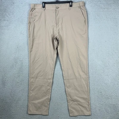 Jack Archer Mens Chino Pants 40X32 Oak Khaki Flat Front Straight Leg Comfort - Image 1 of 4