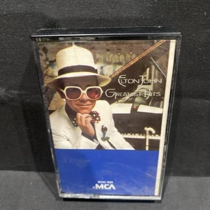 ELTON JOHN - Greatest Hits  - Cassette Tape - PLAY TESTED - Original Release - Picture 1 of 6