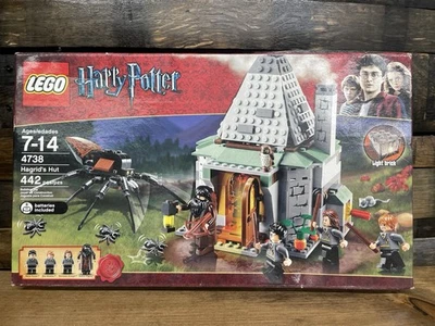 New Factory Sealed LEGO Harry Potter Hagrid's Hut 4738 Retired Factory Sealed - Image 1 of 4