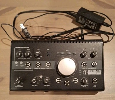 Mackie Big Knob Studio Monitor Controller and Interface - Image 1 of 4