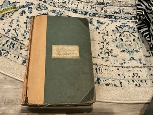 ORIGINAL MASSIVES 1913 NYPD SCHREIBTISCH LÖSCHER BUCH 275. BEZIRK LONG ISLAND CITY - Bild 1 von 19