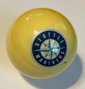 Pool/Billiards Seattle Mariners MLB Custom Cue Ball Great Gift! Unique! - Picture 1 of 1