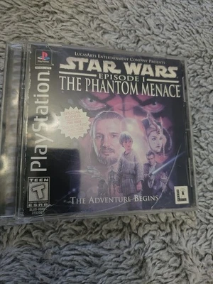 Sony PlayStation 1 Star Wars Episode 1: Phantom Menace Tested Working - Image 1 of 4