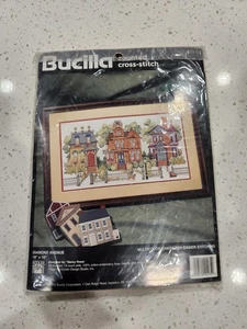 NEW SEALED Bucila Counted Cross Stitch, Diamond Avenue, 18x10" - Picture 1 of 5