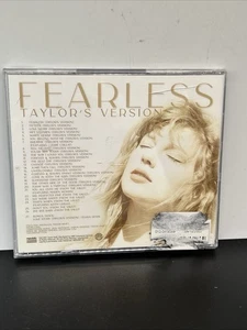 Fearless Taylor's Version CD Exclusive Target Collectible Poster 2 CD Set Crack - Picture 1 of 8