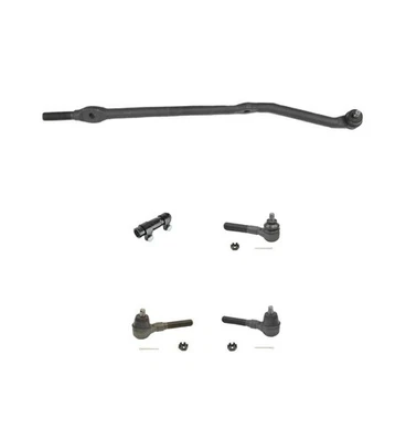 Fits 91-01 Jeep Cherokee Front Drag Link Tie Rod Rods - Image 1 of 4