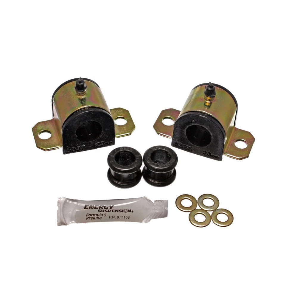 Energy Suspension 16.5122G; Rear Sway Bar Bushings Black for 92-01 Honda Prelude - Image 1 of 1