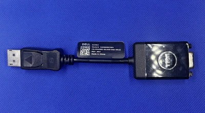 Dell OEM DisplayPort to VGA Adapter Cable DANBNBCO84 J9KVY - Image 1 of 3