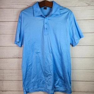 Herren Poloshirt G/FORE Kurzarm Blau Performance Golf Größe XL - Bild 1 von 11