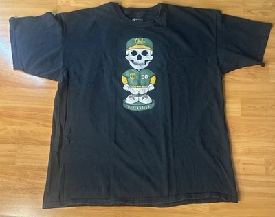 Oaklandish Shirt Oakland A’s Bobblehead Skeleton Skull Limited Ed. XL - Image 1 of 4