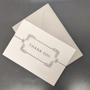 Tarjeta de felicitación americana de agradecimiento - Imagen 1 de 3