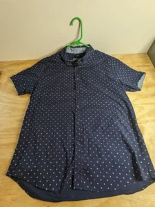 Lee Premium Select Regular Fit LARGE Freizeithemd Kurzarm dunkelblau - Bild 1 von 7