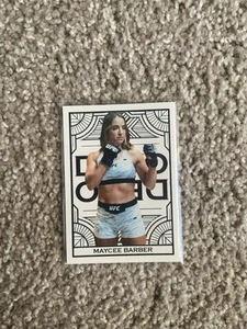 2025 P4P MMA DEKO MAYCEE BARBER CUSTOM CARD 1/1 UFC ACEO - Bild 1 von 2