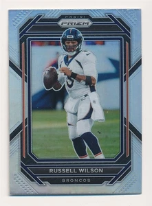 RUSSELL WILSON 2022 PANINI PRIZM SILVER #86 DENVER BRONCOS FOOTBALL MINT - Picture 1 of 2