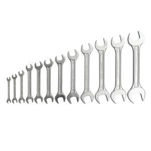 Set chiavi a forchetta 12 pezzi 6 - 32 mm chiavi a bocca set chiavi doppia forcella - Foto 1 di 1