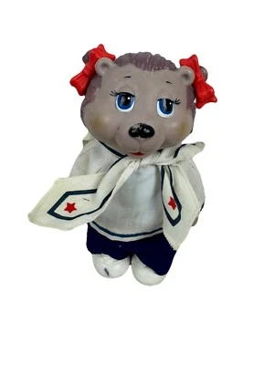 Muñeca de puercoespín Get Along Gang Portia Tomy 1984 juguete de plástico para niños de colección Foto 1 de 4