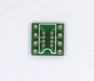 New 80 PCS DIP 2.54mm to DIP 1.27mm Adapter PCB Board Converter - Picture 1 of 2