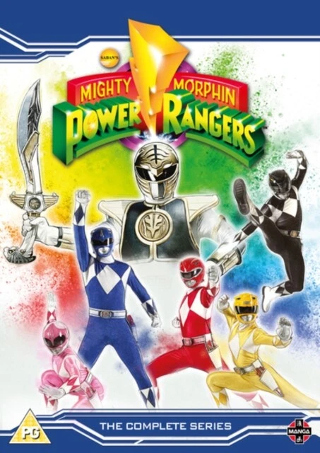 Mighty Morphin Power Rangers Complete Season Series 1 2 3 DVD Box Set Boxset New - image 1 of 1
