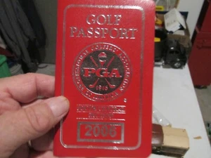 2006 GOLF PASSPORT from P.G.A. - Picture 1 of 5