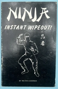 1983 Ninja Martial Arts Techniques Softcover Illustrated 1st Edition 74pg - Imagen 1 de 4