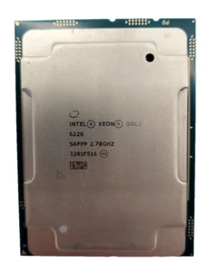 Intel Xeon Gold 6226 | CPU de 12 núcleos de 2,70 GHz | LGA3647 | SRFPP | CPU de servidor - Imagen 1 de 1