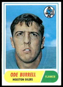 1968 Topps #146 Ode Burrell Houston Oilers - Bild 1 von 2