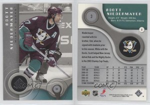 2005-06 SP Game Used Edition Scott Niedermayer #3 HOF