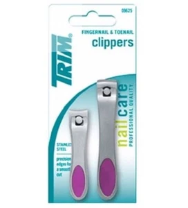 Fingernail & Toenail Clipper 2 Pices - Trim - Picture 1 of 2
