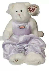 Ty Attic Treasure AMETHYST das 1993 Kätzchen Katze 13 Zoll NEU MWMTs Plüschtier Stofftier - Bild 1 von 8