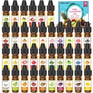 Food Flavoring Oil - Concentrated Candy Flavors 36 Liquid Lip Gloss Flavoring... - Picture 1 of 7