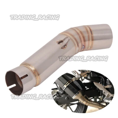 For Honda CBR500R CB500X CB500F 2013-2019 Motorcycle 51mm Exhaust Mid Link Pipe — 第 1/4 张图片